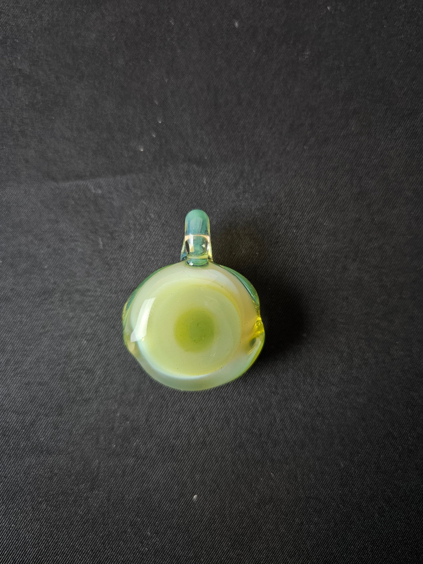 Dippy Glass - Pendant Auge / Gelb