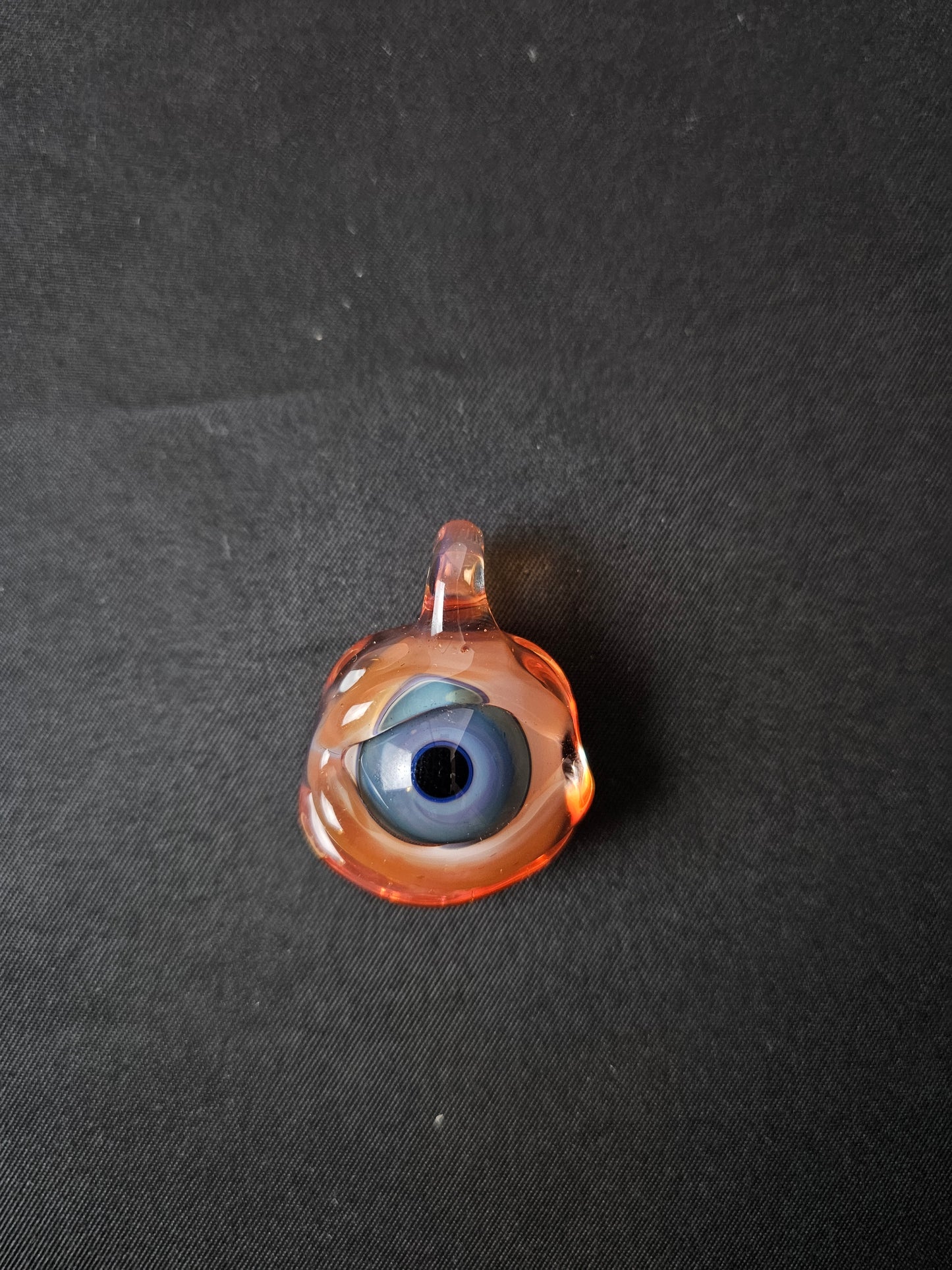 Dippy Glass - Pendant Auge / Rot