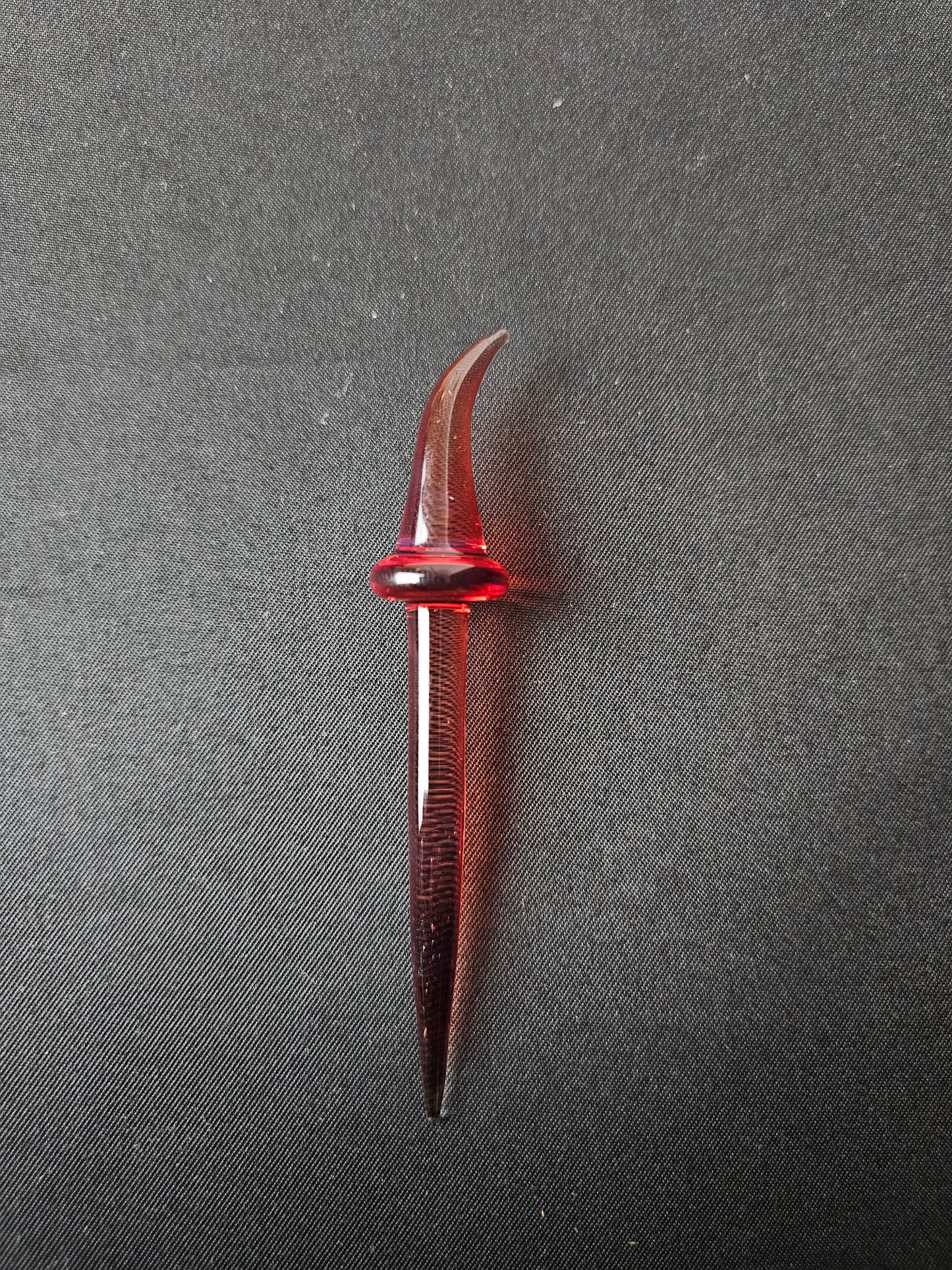 Dippy Glass - Rote Bowl mit Toker