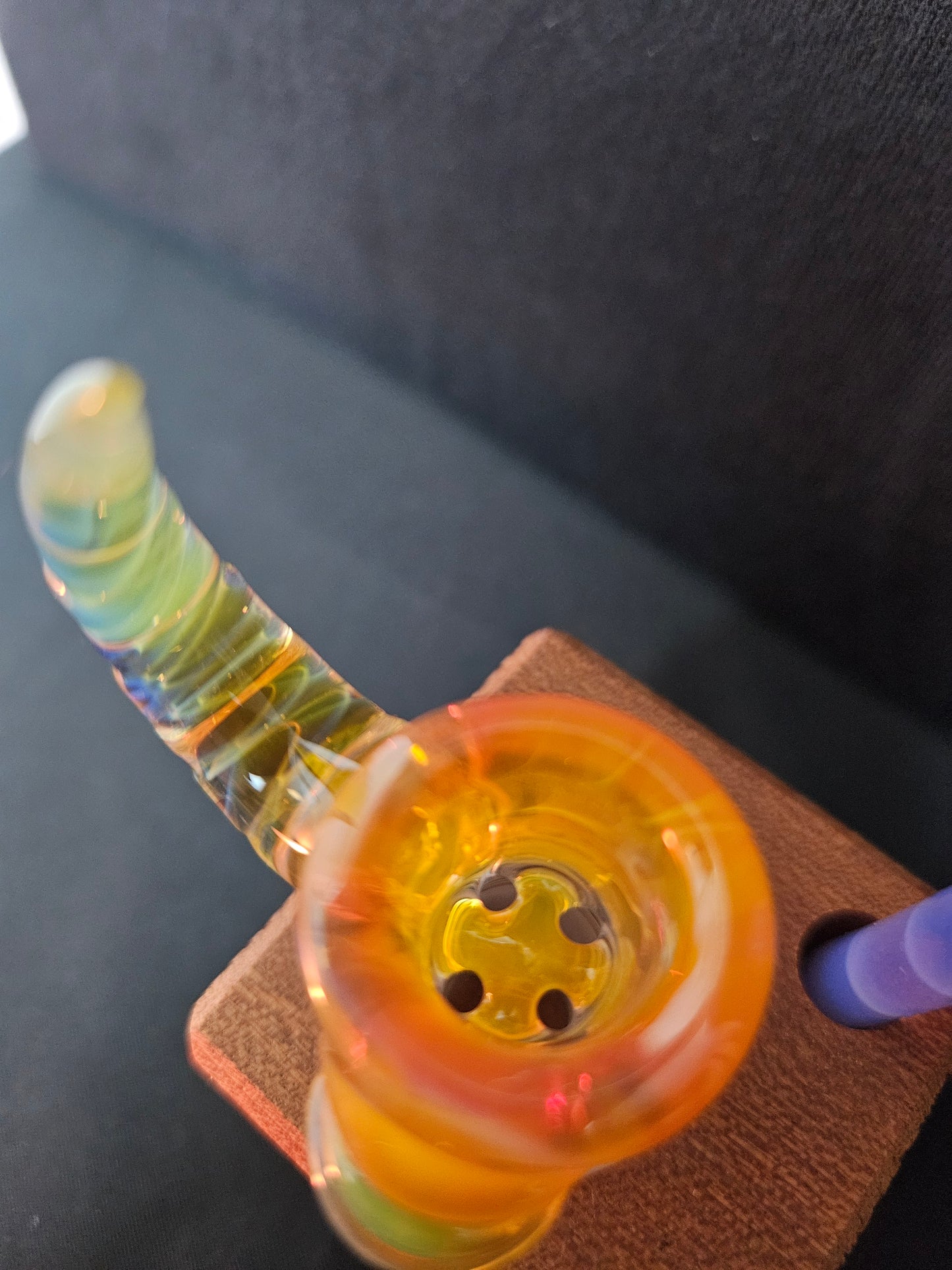 Dippy Glass - Gelbe Bowl