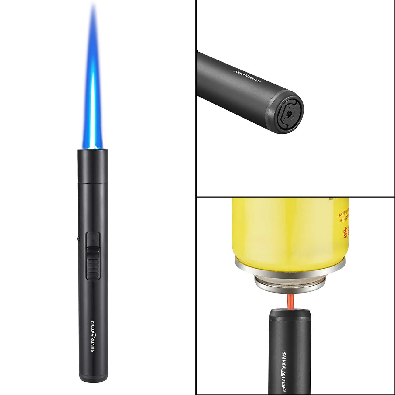 JETFLAME Bong/Joint Feuerzeug schwarz